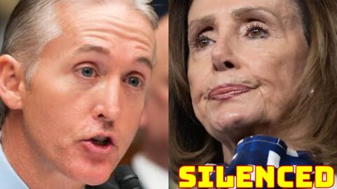 Trey Gowdy Gets Up and HUMILIATES Nancy Pelosi in Heated Argument, Gets a Standing Ovation