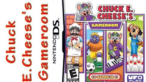 Chuck E. Cheese's Gameroom for the Nintendo DS.