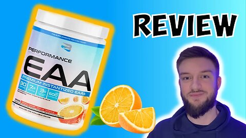 Believe Supplements Performance EAA Tropical Orange review