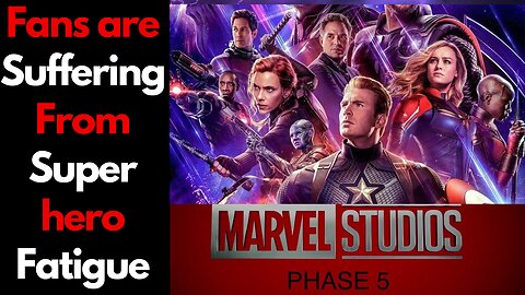 MCU New excuse. Super Hero Fatigue?