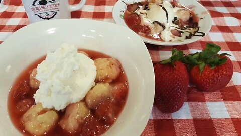 Strawberry Dumplings (Quick Version - Recipe Only) The Hillbilly Kitchen