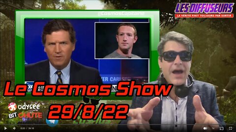 Le Cosmos Show, Alexis, Tucker, Trump,le Vax,Aaron Rodgers, Joe Rogan, Lizzo, Les VMA's