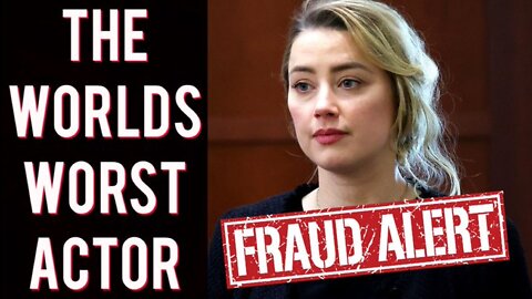 FAKE TEARS! Heard gives WORST performance of her LIFE on the stand for Johnny Depp trial!