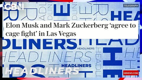 Elon Musk and Mark Zuckerberg 'agree to cage fight' in Las Vegas 🗞 Headliners