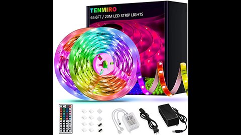 Tenmiro 65.6ft Led Strip Lights