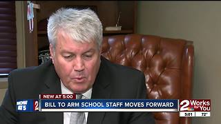 House Bill 3192 passes to arm school staff