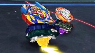 VALT HUMILHA FREE e SHU FICA COM MEDO (beyblade burst surge)