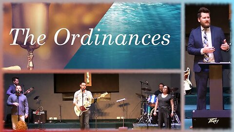 The Ordinances ~ Way Maker, Amazing Grace, I Speak Jesus ~ LIVE