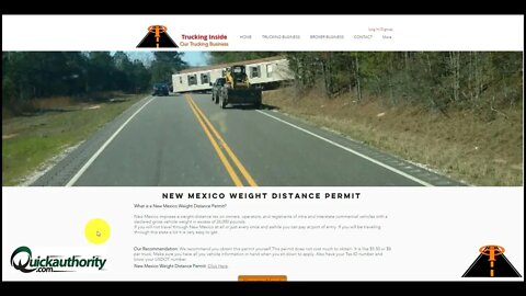 Get Your Own New Mexico Weight Distance Permit