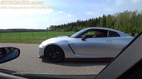 600 HP Nissan GT-R Nismo vs 575 HP BMW M5 Competition Package F10 M5 [4k Wide angle]