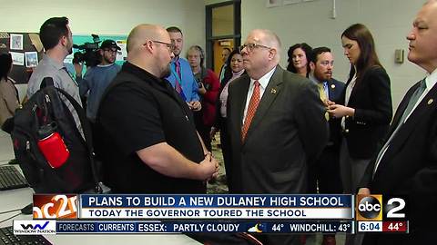 Governor Hogan weighs in on decision to build new Dulaney High School