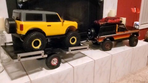 Traxxas RC Off-road Car Hauler Trailer