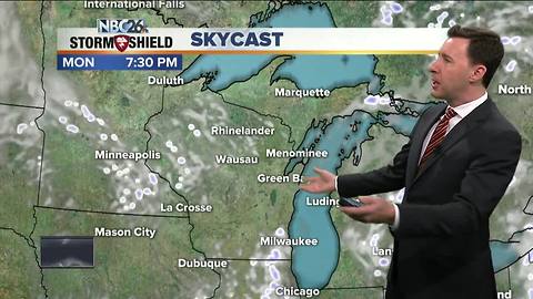 Michael Fish's NBC26 Storm Shield weather forecast