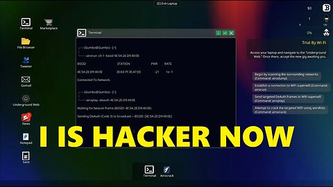 My first look at Anonymous Hacker Simulator Prologue!