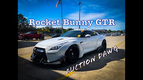 We Found A Rocket Bunny GTR At A Dealer Only Auto Auction