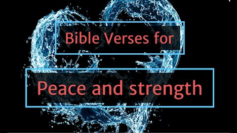 6 Bible verses for peace and Strength part 28 #shorts//SCRIPTURES FOR PEACE OF MIND AND STRENGTH