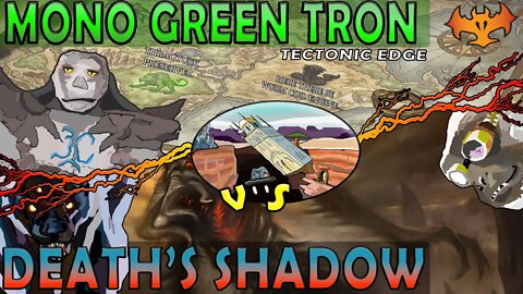 Mono Green Tron VS Grixis Death's Shadow｜Surviving Not Turn 3 Tron! ｜Magic The Gathering Online Modern League Match