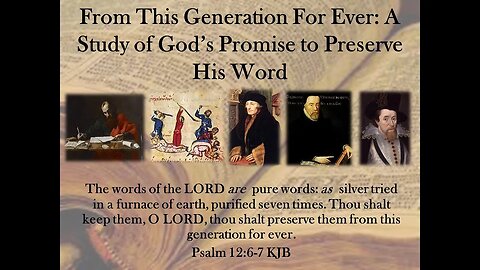 FTGF Lesson 50 | The Process of Preservation: The People of Preservation in Old Testament