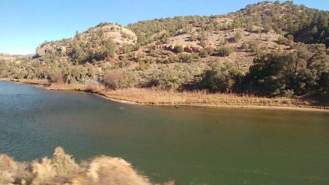 Amtrak California Zephyr in the Rockies