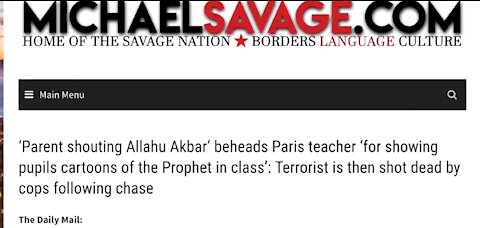 MichaelSavage.com - Paris Teacher Beheaded