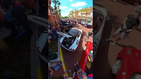 Celebration Exotic Car Show #shorts #ferrari #insta360