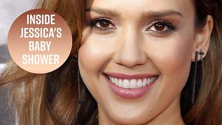 Jessica Alba's baby shower was high class