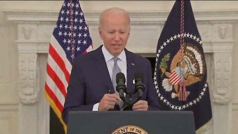 Biden: COVID Isn't Here To Stay But Yes It's Here To Stay