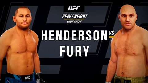 EA Sports UFC 4 Gameplay Tyson Fury vs Dan Henderson