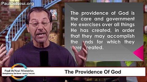 The Providence Of God - 23.08.22 - with #pauldeneui