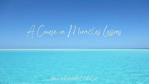 Lesson 165 A Course in Miracles #acim #acourseinmiracles