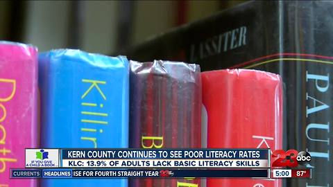 Kern County continues to see poor literacy rates