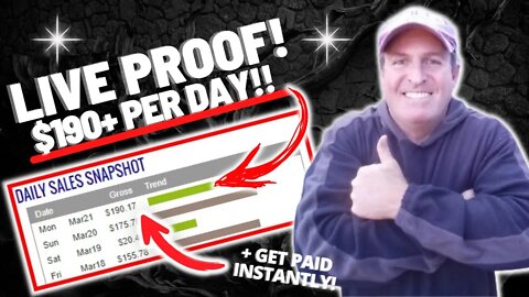 *LIVE PROOF!* How To Earn $190+ PER DAY & Get Paid INSTANTLY! | Make Money Online 2022