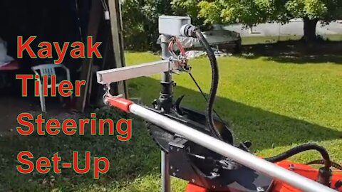 Kayak Tiller Steering set up