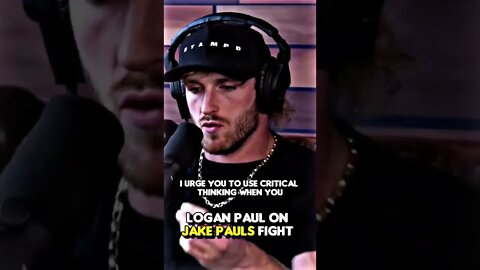 Logan Paul on if jakes fights are real