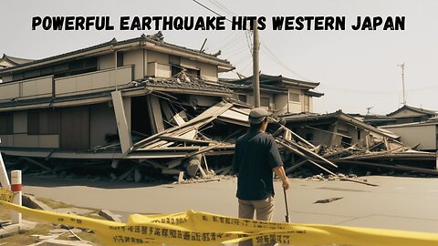 Powerful Earthquake Hits Western Japan