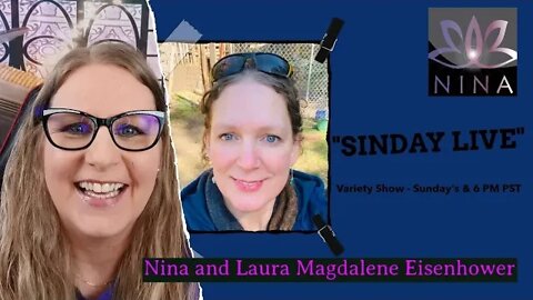 SINDAY LIVE - with Special Guest Laura Magdalene Eisenhower