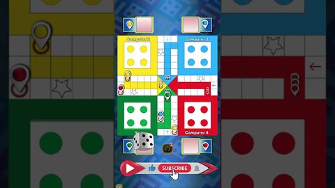 Ludo game in 4 players | #shorts #short