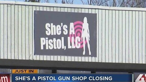 She's A Pistol gun shop closing, cites cost of legal fees