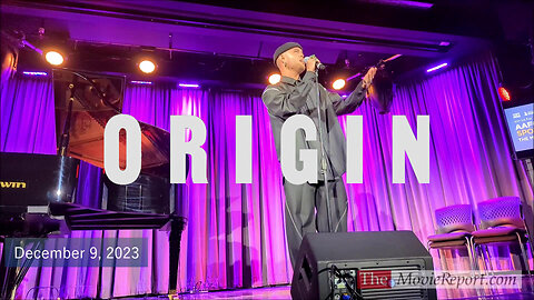 Stan Walker live performance "I Am" from Ava DuVernay's film ORIGIN in Los Angeles - December 9,2023