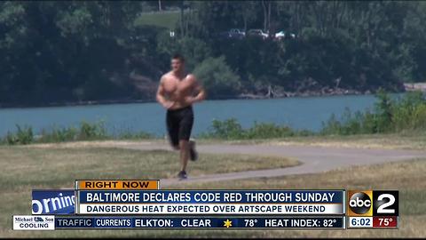 CODE RED: Dangerous heat expected for Artscape weekend