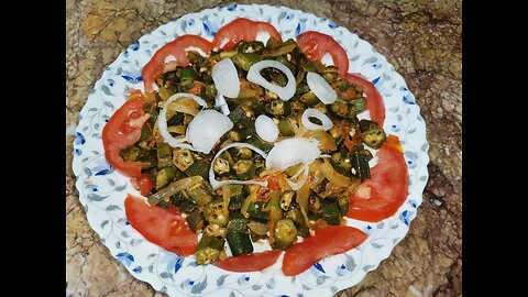 Fry okra recipe