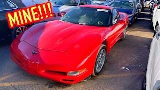 Copart Walk Around 1-26-21 + 99 C5 Corvette CHEAP!!