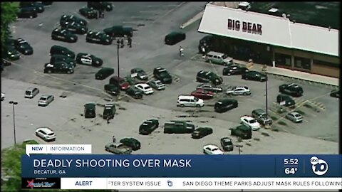 New details in deadly shooting over face covering in Georgia