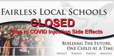 Entire Ohio School District Cancels Classes! Too Many Staff Negative Reactions To COVID MRNA Vax!