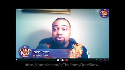 Nick Cruz (Fred Hampton Leftists) talking with Jimmy Dore about the General Strike Summit.