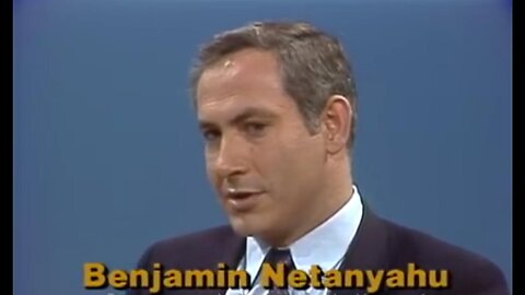 In 1986 Netanyahu excused the bombing of a Children hospital during WW2