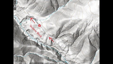 Gold Mine Creek - Tectonic Block