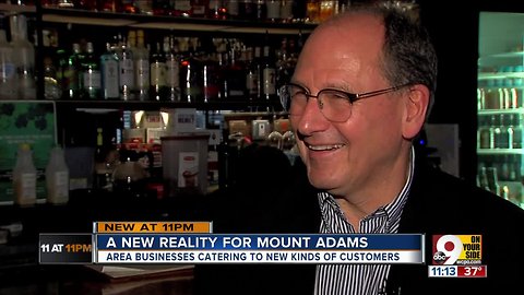 Retirees replace bar-hoppers as Mount Adams grows up