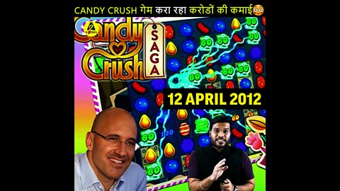 candy crush गेम कर रहा करोड़ों की कमाई🔥😱#shorts #trending #a2motivation