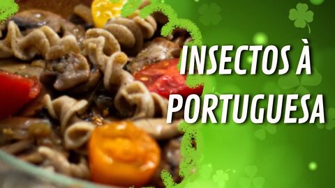 INSECTOS À PORTUGUESA, É O PRATO DO DIA 🪳